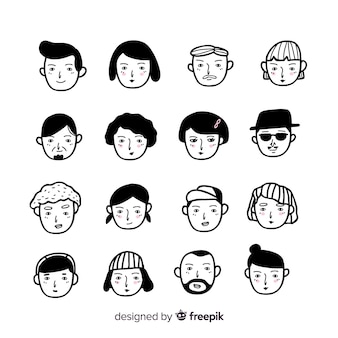 People-avatar-sammlung