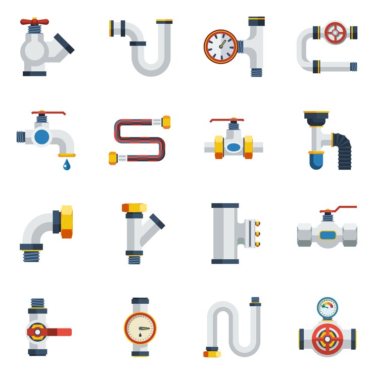 Kostenlose Vektor pfeifen icons set