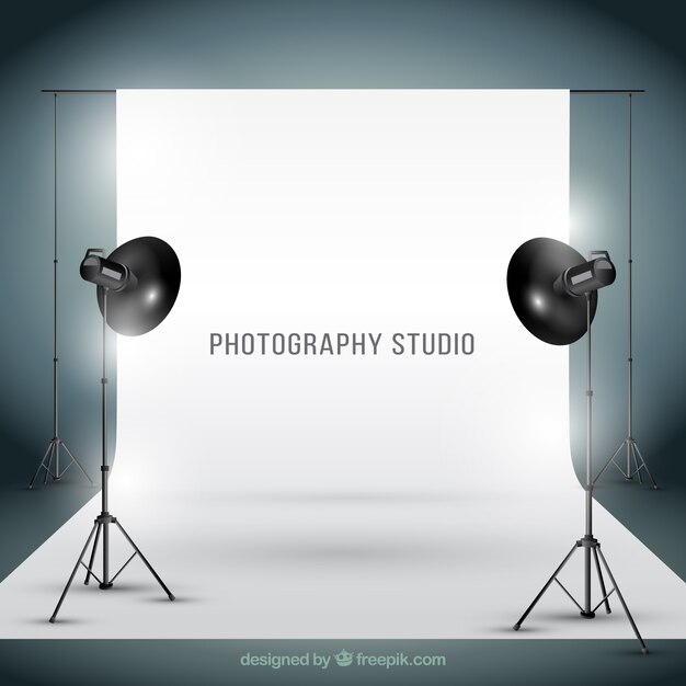 Photogtaphy Studio in realistischen Stil