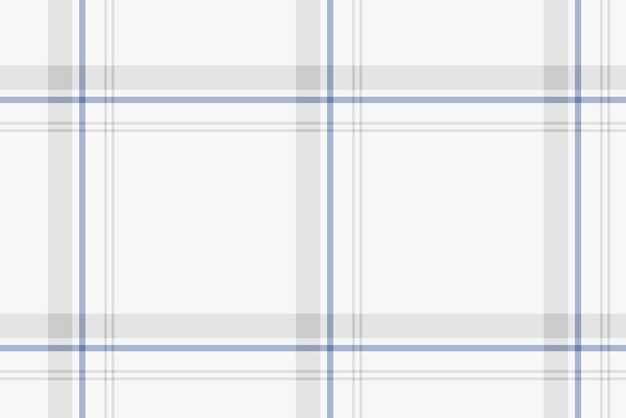 Kostenloser Vektor plaidhintergrund des tartans, weißer musterdesignvektor