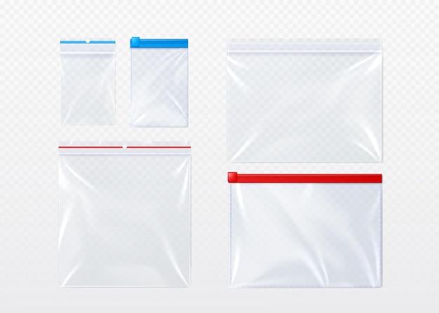 Plastikbeutel mit Zippersperre