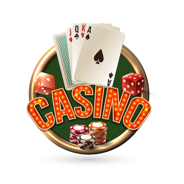 Pocker casino emblem