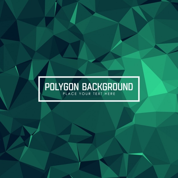 Polygonal hintergrund-design