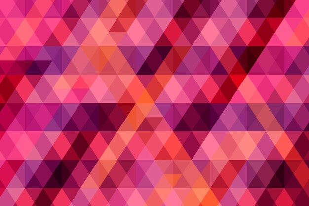 Polygonaler Hintergrund des flachen Entwurfs