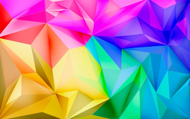 Polygonaler Hintergrund