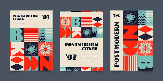 Postmodernes Business-Cover-Pack