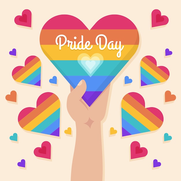 Pride day konzept