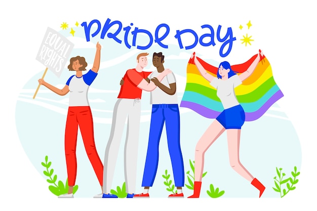 Pride day konzept