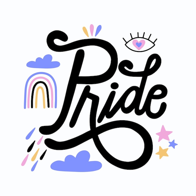 Pride day schriftstil