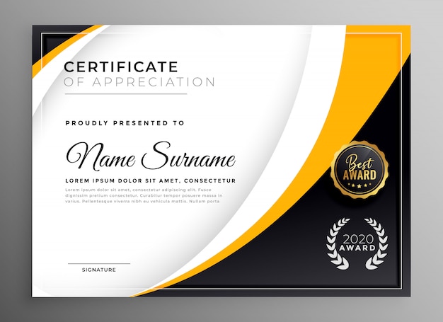 Professional certificate template diplom-preisgestaltung