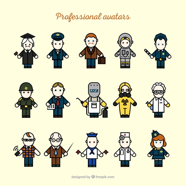 Professionelle avataras