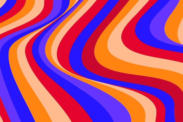 Psychedelischer groovy Hintergrund