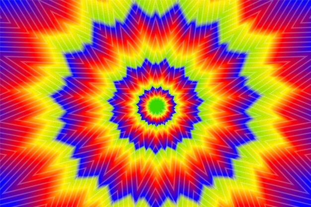 Psychedelischer optischer Täuschungshintergrund