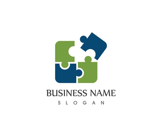 Puzzle Piece Schwarze Silhouette Form Kostenlose Icon