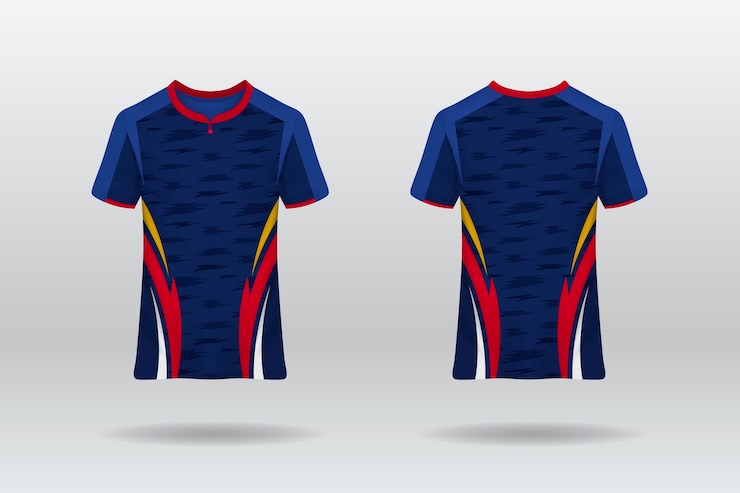 Kostenlose Vektor radtrikot-musterdesign