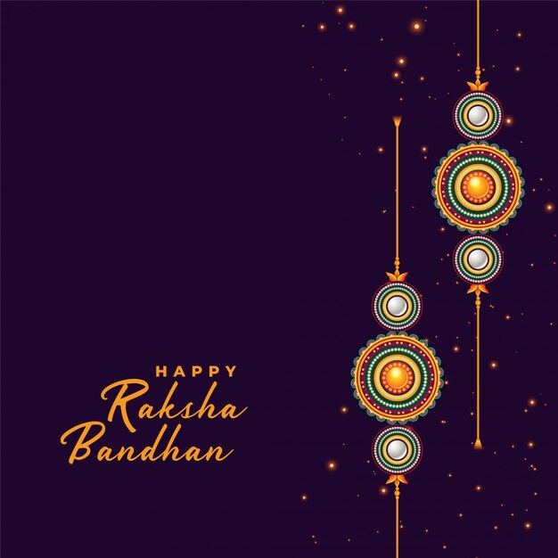 Rakhi Hintergrund für Raksha Bandhan Festival