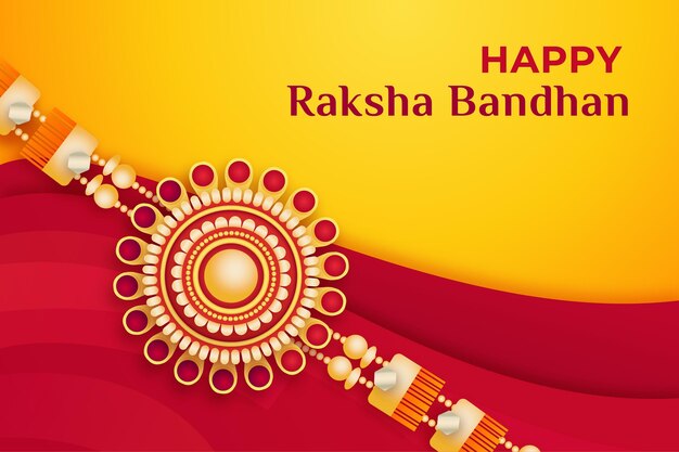 Raksha Bandhan Hintergrundkonzept