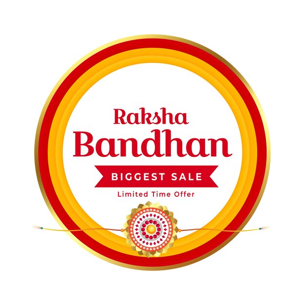 Raksha Bandhan Sale Hintergrunddesign