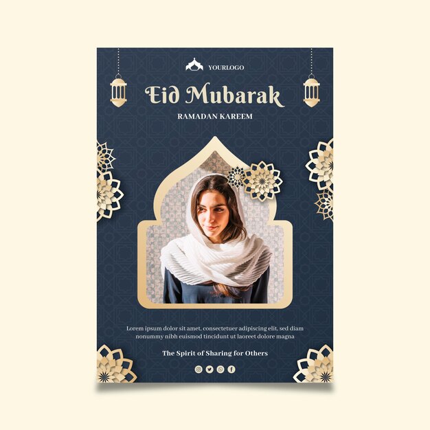 Ramadan Flyer Vorlage