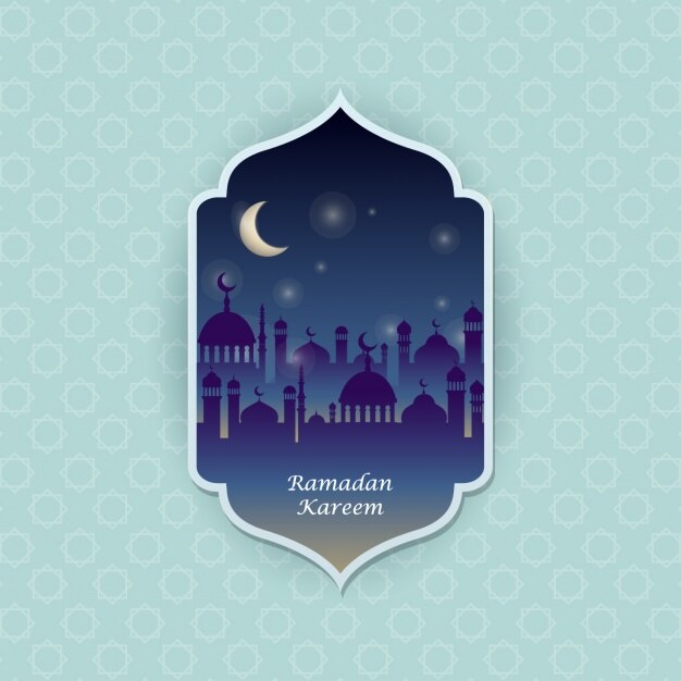 Ramadan hintergrund-design