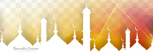 Ramadan Kareem bunten Hintergrund