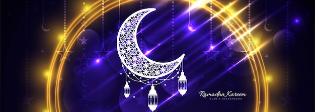 Ramadan Kareem bunten Hintergrund