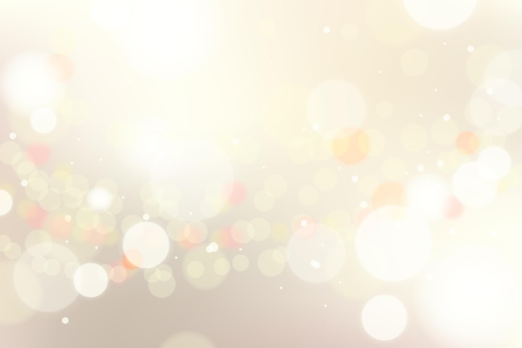 Kostenlose Vektor realer bokeh-hintergrund