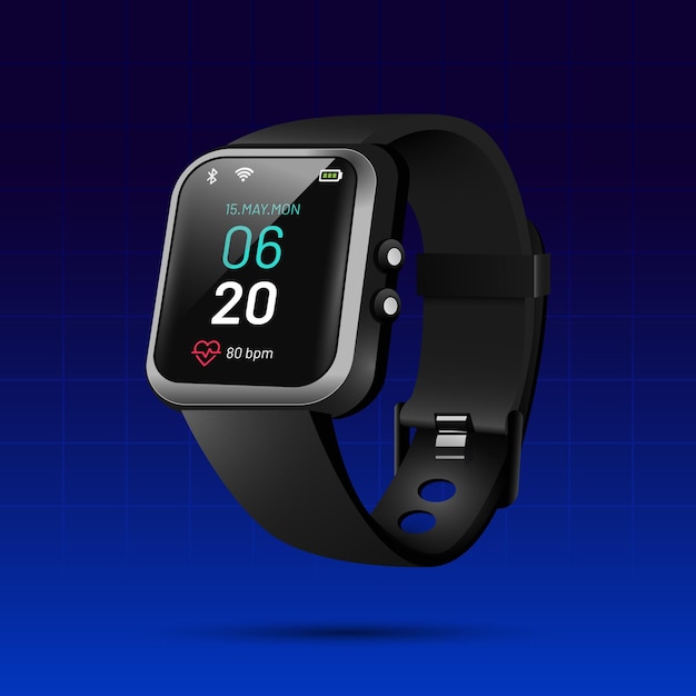 Realistische Fitness-Tracker