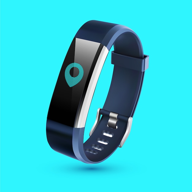 Realistische Fitness-Tracker