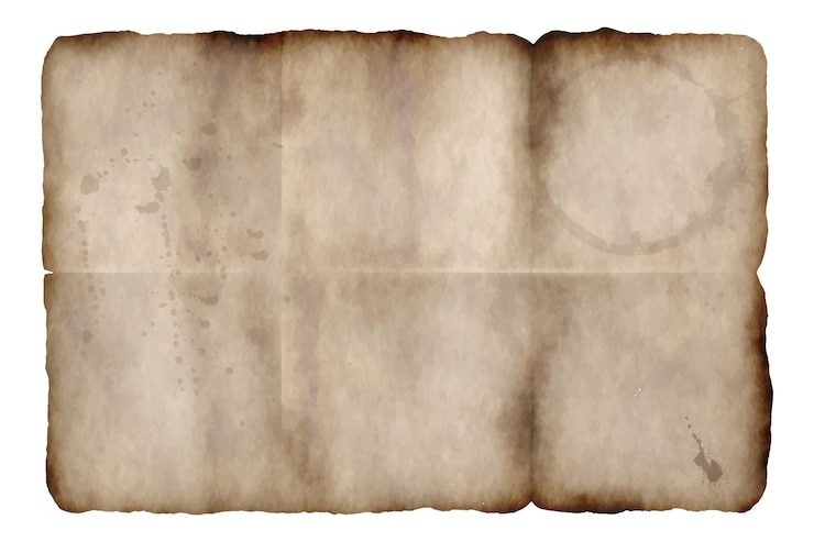 Kostenlose Vektor realistische verbranntes papier textur