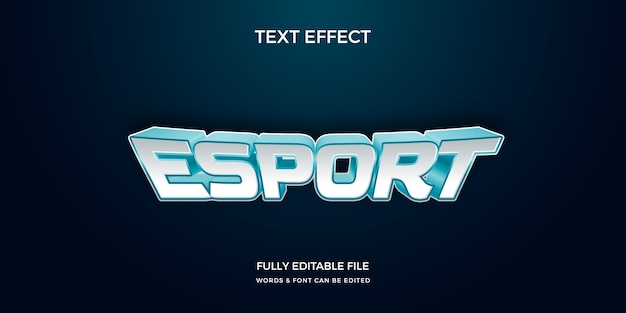 Realistischer Gamer-Texteffekt
