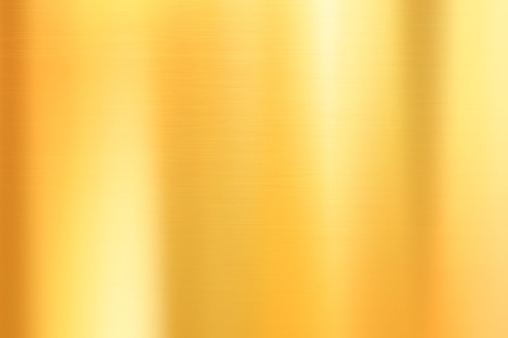 Kostenlose Vektor realistischer goldfarbener hintergrund