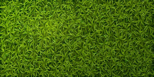 Realistischer Hintergrund des grünen Grases