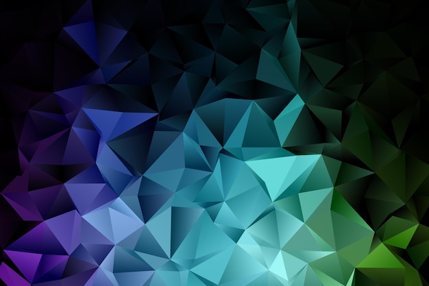 Realistischer polygonaler Hintergrund