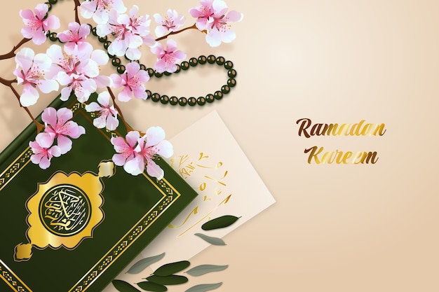 Realistischer Ramadan-Hintergrund