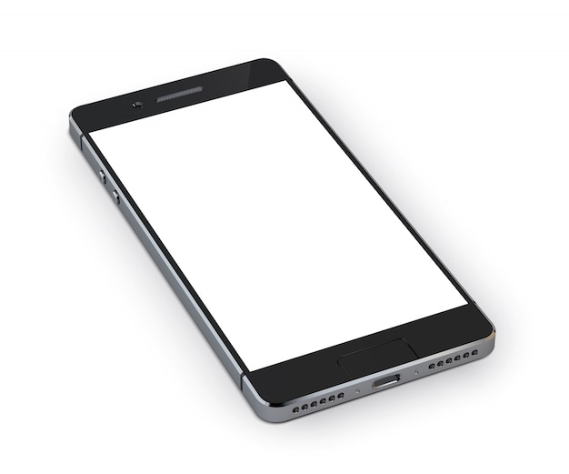 Realistisches mobiles Gerät des Smartphone 3d