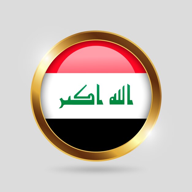 Realistisches nationales Emblem des Irak