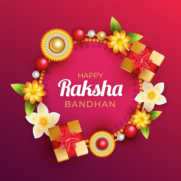 Realistisches Raksha Bandhan Konzept