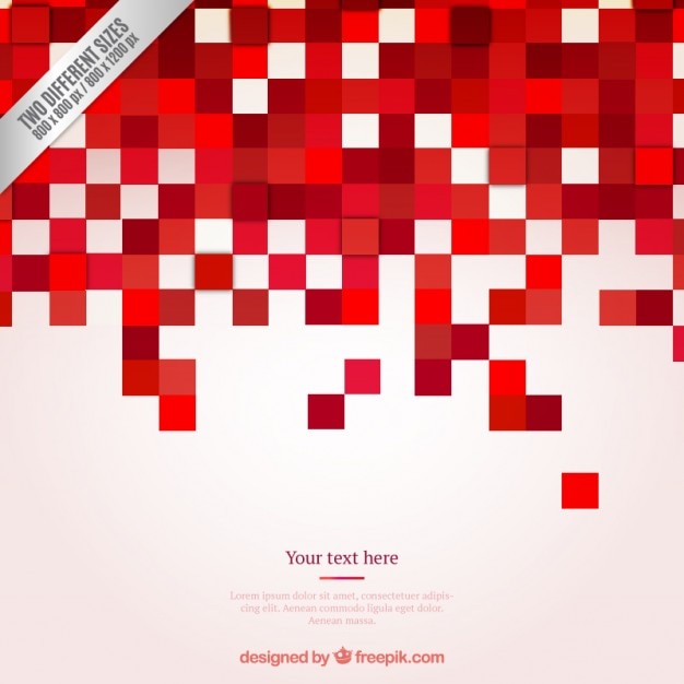 Red pixel hintergrund