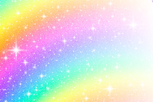 Regenbogen-Glitzer-Hintergrund mit Farbverlauf