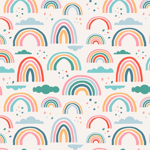 Regenbogenmuster-Design