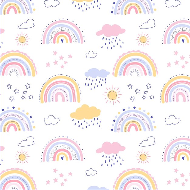 Regenbogenmuster