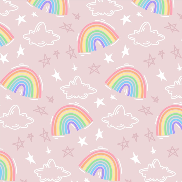 Regenbogenmuster
