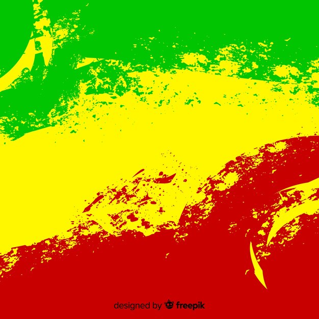 Reggae-Stil Hintergrund