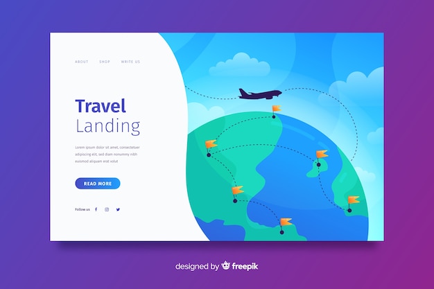 Reise-landing-page