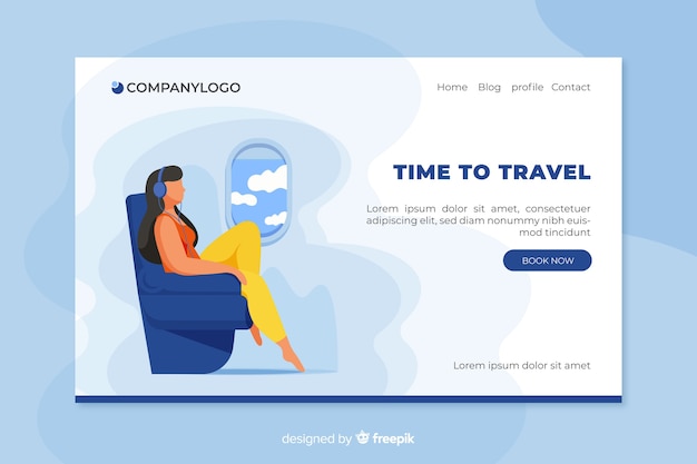 Reise-landingpage