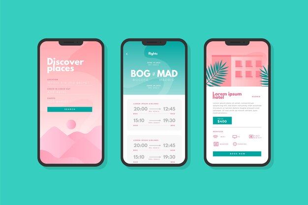 Reisebuchungs-App