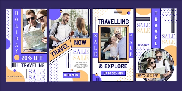 Reiseverkauf instagram geschichten vorlage