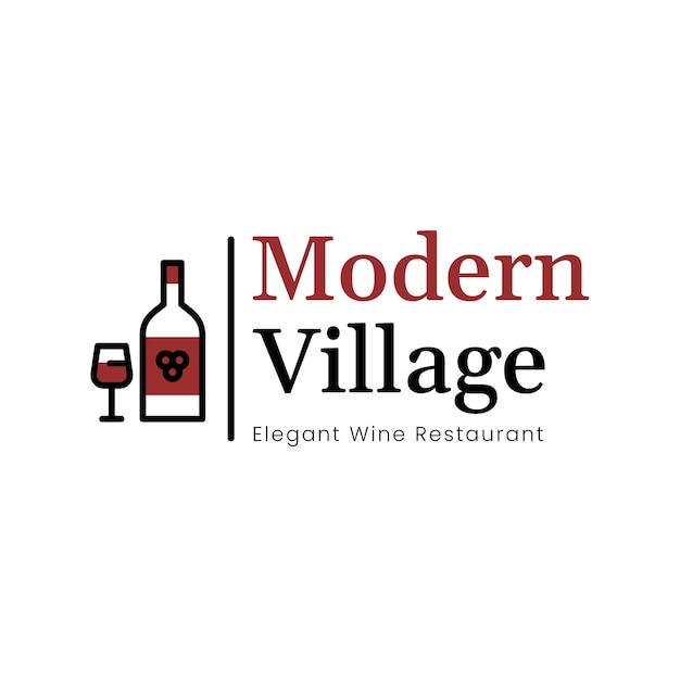 Kostenloser Vektor restaurant-logo-vorlage
