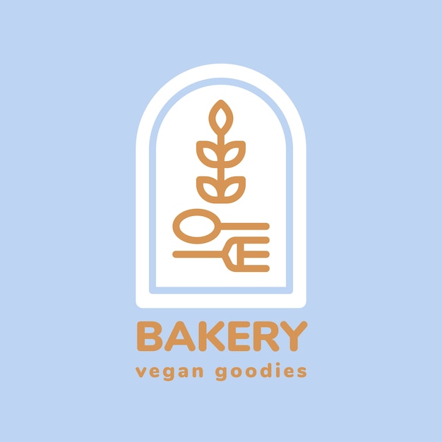 Kostenloser Vektor restaurant-logo-vorlage